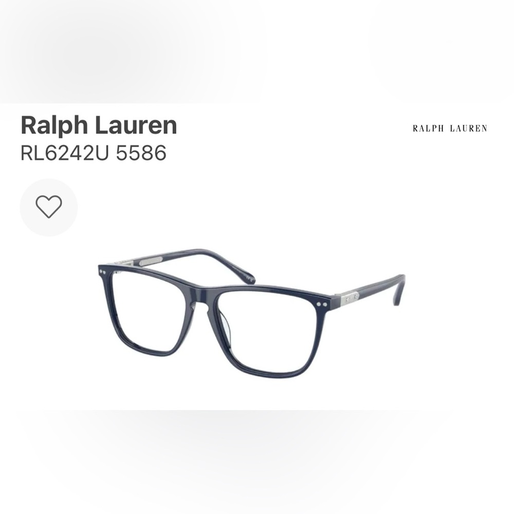 Ralph Lauren Black Eyeglasses